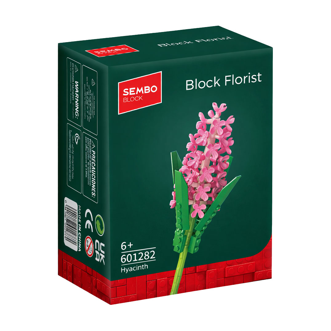 Конструктор Shantou Jinxing Block Florist Hyacinth, від 6 років (601282)