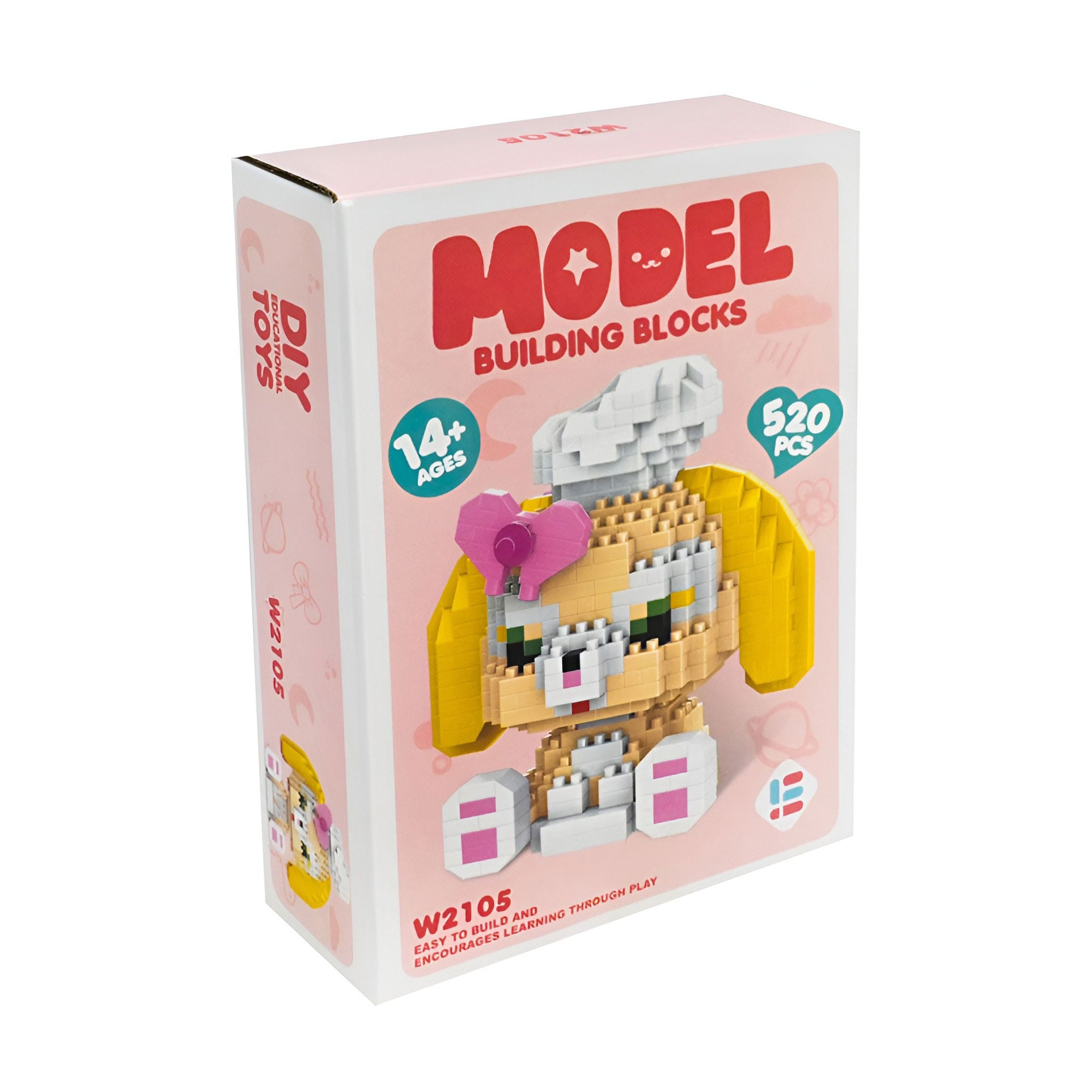 Конструктор Shantou Jinxing Model Building Blocks, від 14 років, 520 деталей (W2105)